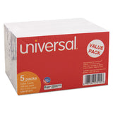 Universal® Ruled Index Cards, 3 X 5, White, 500-pack freeshipping - TVN Wholesale