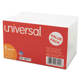 Universal® Ruled Index Cards, 3 X 5, White, 500-pack freeshipping - TVN Wholesale