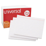 Universal® Ruled Index Cards, 4 X 6, White, 500-pack freeshipping - TVN Wholesale