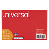 Universal® Ruled Index Cards, 5 X 8, White, 100-pack freeshipping - TVN Wholesale