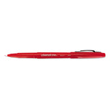 Universal™ Porous Point Pen, Stick, Medium 0.7 Mm, Red Ink, Red Barrel, Dozen freeshipping - TVN Wholesale