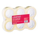 Universal® Deluxe General-purpose Acrylic Box Sealing Tape, 3" Core, 1.88" X 110 Yds, Clear, 6-pack freeshipping - TVN Wholesale
