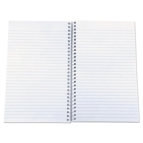 Universal® Wirebound Notebook, 3 Subject, Medium-college Rule, Black Cover, 9.5 X 6, 120 Sheets freeshipping - TVN Wholesale
