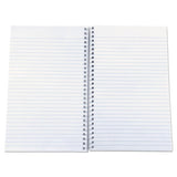 Universal® Wirebound Notebook, 3 Subject, Medium-college Rule, Black Cover, 9.5 X 6, 120 Sheets freeshipping - TVN Wholesale