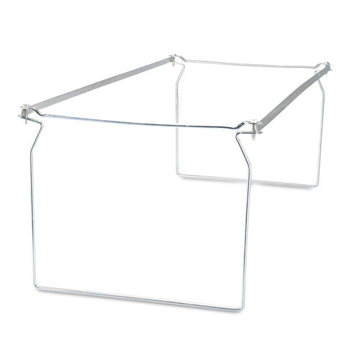 Universal® Screw-together Hanging Folder Frame, Letter Size, 23" To 26.77" Long, Silver, 6-box freeshipping - TVN Wholesale