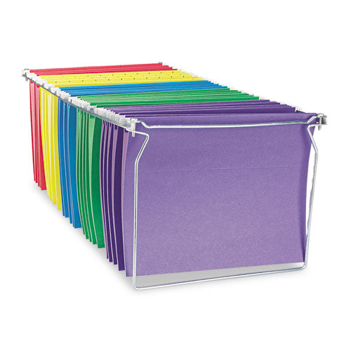 Universal® Screw-together Hanging Folder Frame, Letter Size, 23" To 26.77" Long, Silver, 6-box freeshipping - TVN Wholesale