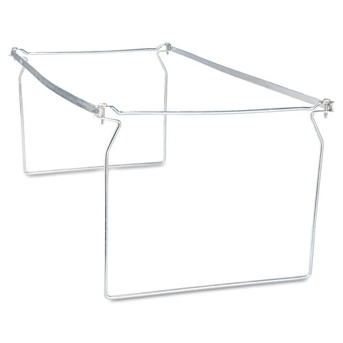 Universal® Screw-together Hanging Folder Frame, Letter Size, 23" To 26.77" Long, Silver, 6-box freeshipping - TVN Wholesale