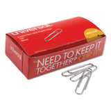 Universal® Paper Clips, Jumbo, Silver, 100 Clips-box, 10 Boxes-pack freeshipping - TVN Wholesale