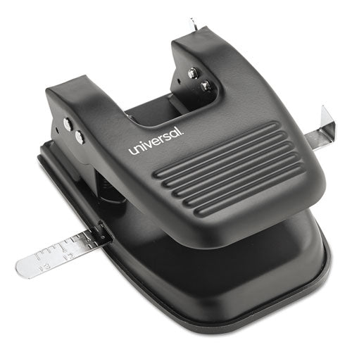 Universal® 30-sheet Two-hole Punch, 9-32" Holes, Black freeshipping - TVN Wholesale