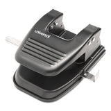 Universal® 30-sheet Two-hole Punch, 9-32" Holes, Black freeshipping - TVN Wholesale