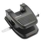 Universal® 30-sheet Two-hole Punch, 9-32" Holes, Black freeshipping - TVN Wholesale