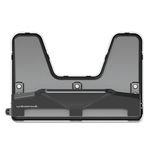 Universal® 30-sheet Three-hole Power Assist Punch, 7 Mm Holes, Black freeshipping - TVN Wholesale