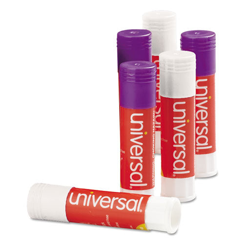 Universal® Glue Stick Value Pack, 0.28 Oz, Applies Purple, Dries Clear, 30-pack freeshipping - TVN Wholesale
