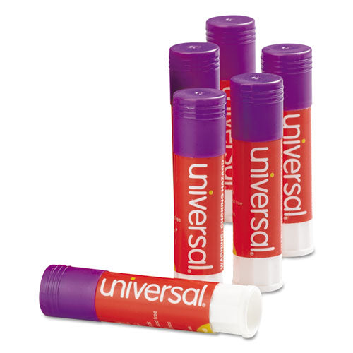 Universal® Glue Stick Value Pack, 0.28 Oz, Applies Purple, Dries Clear, 30-pack freeshipping - TVN Wholesale