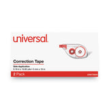 Universal® Side-application Correction Tape, 1-5" X 393", 2-pack freeshipping - TVN Wholesale