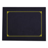 Universal® Certificate-document Cover, 8 1-2 X 11 - 8 X 10 - A4, Navy, 6-pack freeshipping - TVN Wholesale