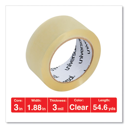 Universal® Heavy-duty Box Sealing Tape, 3" Core, 1.88" X 54.6 Yds, Clear, 12-box freeshipping - TVN Wholesale