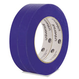 Universal® Premium Blue Masking Tape With Uv Resistance, 3" Core, 24 Mm X 54.8 M, Blue, 2-pack freeshipping - TVN Wholesale