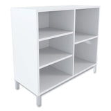 Union & Scale™ Essentials Laminate Bookcase, Five-shelf, 36 X 15 X 31.6, White freeshipping - TVN Wholesale