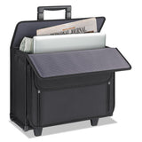 Solo Classic Rolling Catalog Case, 17.3", 18" X 7" X 14", Black freeshipping - TVN Wholesale