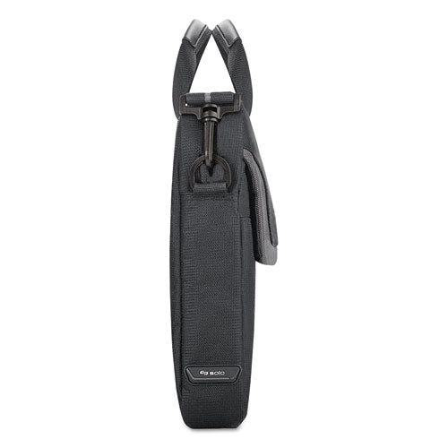 Solo Pro Slim Brief, 14.1", 14" X 1 1-2" X 10 1-2", Black freeshipping - TVN Wholesale