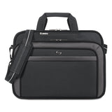 Solo Pro Checkfast Briefcase, 17.3", 17" X 5 1-2" X 13 3-4", Black freeshipping - TVN Wholesale