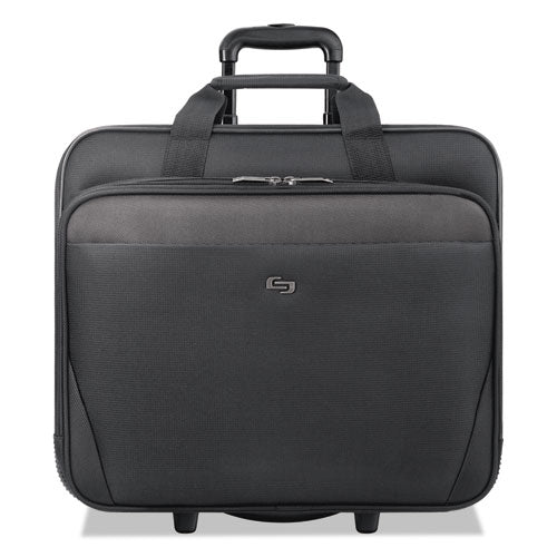 Solo Classic Rolling Case, 17.3", 16 3-4" X 7" X 14 19-50", Black freeshipping - TVN Wholesale