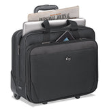 Solo Classic Rolling Case, 17.3", 16 3-4" X 7" X 14 19-50", Black freeshipping - TVN Wholesale