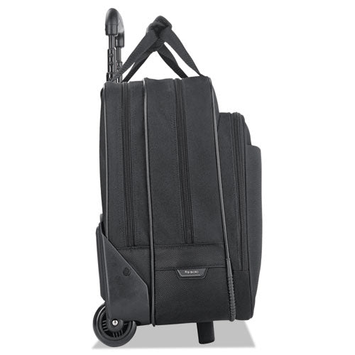 Solo Classic Rolling Case, 17.3", 16 3-4" X 7" X 14 19-50", Black freeshipping - TVN Wholesale