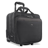 Solo Classic Rolling Case, 17.3", 16 3-4" X 7" X 14 19-50", Black freeshipping - TVN Wholesale