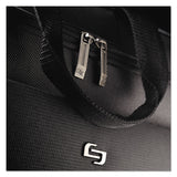 Solo Classic Rolling Case, 17.3", 16 3-4" X 7" X 14 19-50", Black freeshipping - TVN Wholesale