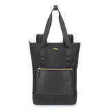 Solo Parker Hybrid Tote-backpack, Holds Laptops 15.6", 3.75 X 16.5 X 16.5, Black-gold freeshipping - TVN Wholesale
