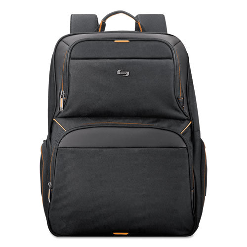 Solo Urban Backpack, 17.3", 12 1-2" X 8 1-2" X 18 1-2", Black freeshipping - TVN Wholesale