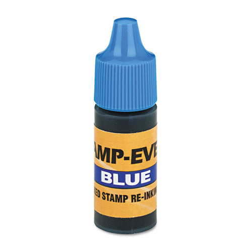Trodat® Refill Ink For Clik! And Universal Stamps, 7 Ml Bottle, Blue freeshipping - TVN Wholesale