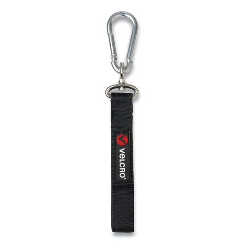 VELCRO® Brand Easy Hang Strap, Medium, Black-silver freeshipping - TVN Wholesale