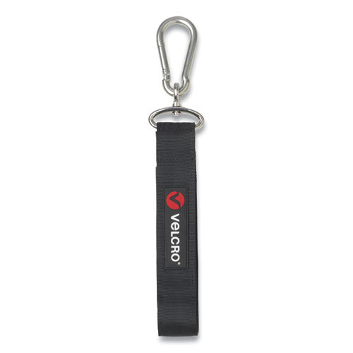 VELCRO® Brand Easy Hang Strap, Large, Black-silver freeshipping - TVN Wholesale
