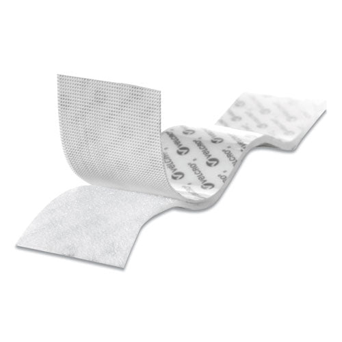 VELCRO® Brand Industrial-strength Heavy-duty Fasteners, 2" X 4", White, 2-pack freeshipping - TVN Wholesale