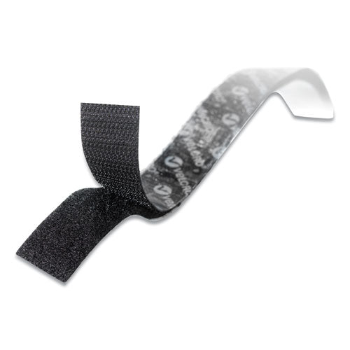 VELCRO® Brand Sticky-back Fasteners, Removable Adhesive, 0.63" Dia, Clear, 75-pack freeshipping - TVN Wholesale