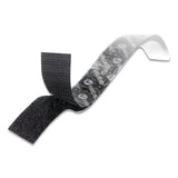 VELCRO® Brand Sticky-back Fasteners, Removable Adhesive, 0.63" Dia, Clear, 75-pack freeshipping - TVN Wholesale