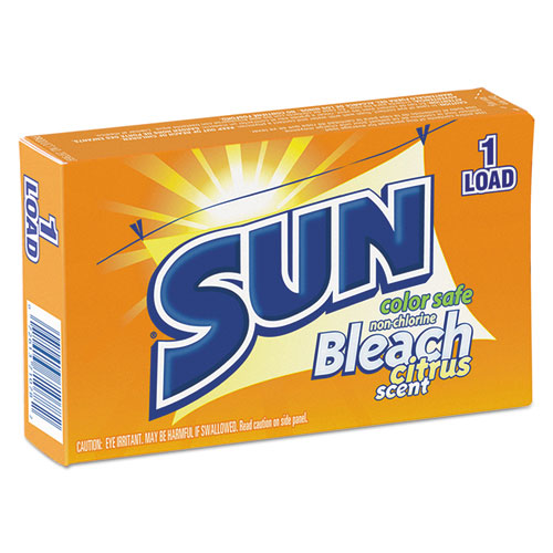 SUN® Color Safe Powder Bleach, Vend Pack, 1 Load Box, 100-carton freeshipping - TVN Wholesale