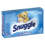 Snuggle® Vend-design Fabric Softener Sheets, Blue Sparkle, 2 Sheets-box, 100 Boxes-carton freeshipping - TVN Wholesale