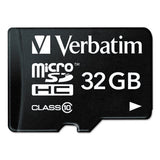 Verbatim® 32gb Premium Microsdhc Memory Card With Adapter, Uhs-i V10 U1 Class 10, Up To 90mb-s Read Speed freeshipping - TVN Wholesale