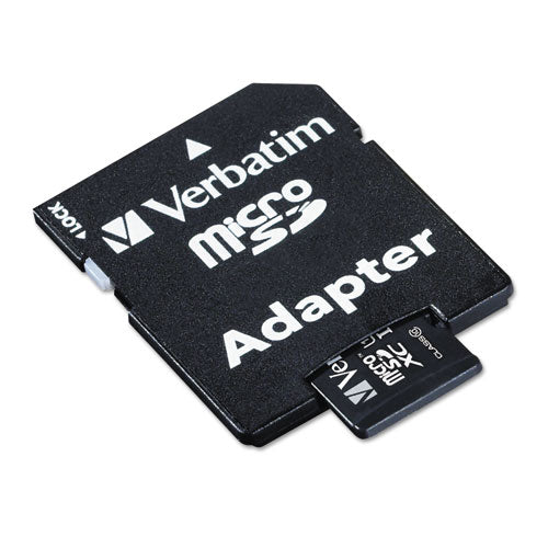 Verbatim® 64gb Premium Microsdxc Memory Card With Adapter, Uhs-i V10 U1 Class 10, Up To 90mb-s Read Speed freeshipping - TVN Wholesale