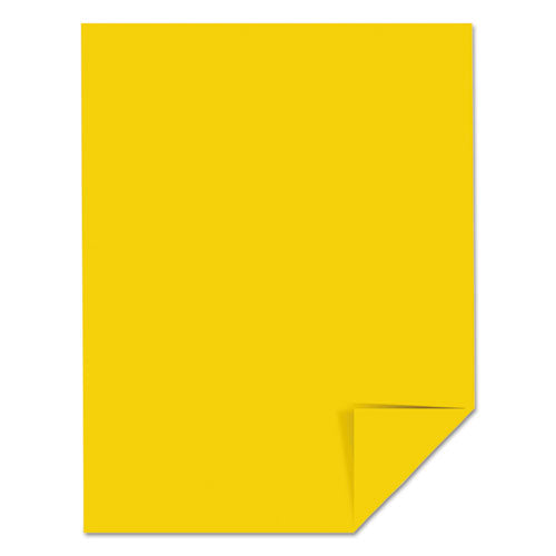 Astrobrights® Color Cardstock, 65 Lb, 8.5 X 11, Solar Yellow, 250-pack freeshipping - TVN Wholesale