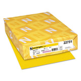 Astrobrights® Color Cardstock, 65 Lb, 8.5 X 11, Solar Yellow, 250-pack freeshipping - TVN Wholesale