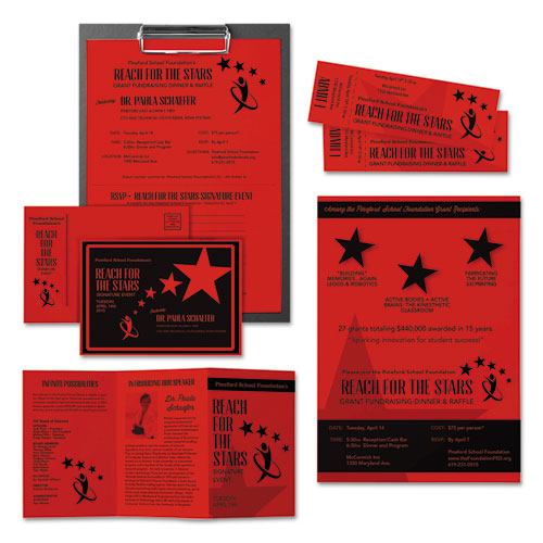 Astrobrights® Color Cardstock, 65 Lb, 8.5 X 11, Re-entry Red, 250-pack freeshipping - TVN Wholesale
