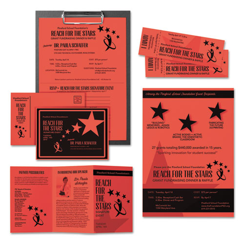 Astrobrights® Color Cardstock, 65 Lb, 8.5 X 11, Rocket Red, 250-pack freeshipping - TVN Wholesale