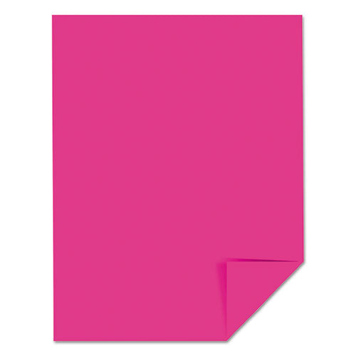 Astrobrights® Color Cardstock, 65 Lb, 8.5 X 11, Fireball Fuchsia, 250-pack freeshipping - TVN Wholesale