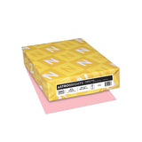 Astrobrights® Color Cardstock, 65 Lb, 8.5 X 11, Bubble Gum, 250-pack freeshipping - TVN Wholesale