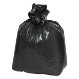Classic Linear Low-density Can Liners, 10 Gal, 0.6 Mil, 24" X 23", Black, 500-carton freeshipping - TVN Wholesale